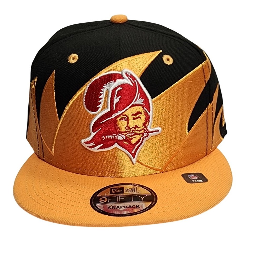 New Era 9FIFTY Tampa‎ Bay Buccaneers Jagged Snapback Hat Orange Bucco Bruce NFL